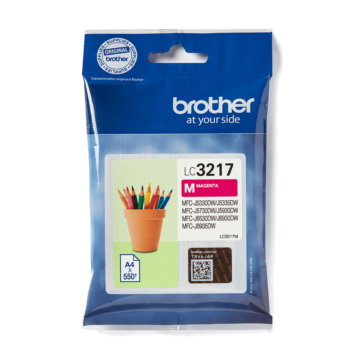 Original blækpatron Brother LC-3217M Magenta
